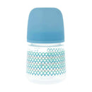 Suavinex Biberón Silicona Azul Trenzado Clásico 0-6M 150ml 198558