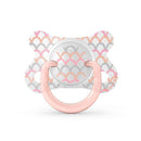 Suavinex Chupete Silicona Anatómico Fusión Rosa Trenzado 2-4M  178410