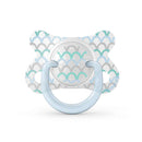 Suavinex Chupete Silicona Anatómico Fusión Azul Trenzado 2-4M 178410