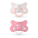 Suavinex Chupete Silicona Anatómico Fusión Rosa Trenzado 4-18M 188625