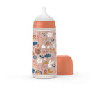 Suavinex Biberón Silicona Fisiológico Flujo L Rosa Animales 360 ml 199256