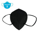 Mascarilla Ffp2 Junior Pack 5 Unidades Negra