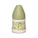 Suavinex Biberón Silicona T1 0-6M Verde Estampado 150 ml 193711