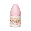 Suavinex Biberón Silicona T1 0-6M Rosa Picnic 150 ml 193711