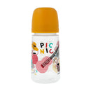 Suavinex Biberón Silicona Flujo Medio 0-6M Amarillo Picnic 270ml 193712