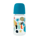 Suavinex Biberón Silicona Flujo Medio 0-6M Azul Thank You 270ml 193712