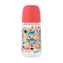 Suavinex Biberón Silicona Flujo Medio 0-6M Rosa 270ml 193712