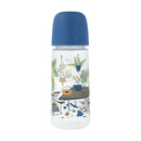Suavinex Biberón Silicona Flujo Denso +6M Azul Pez 360ml 193713