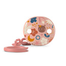 Suavinex Broche Con Cadena Decorado Sx Rosa Estampado 199253
