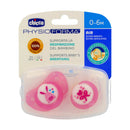 Chicco Chupete Caucho Physio Air Rosa 0-6M 2 Unidades