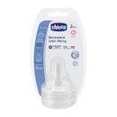 Chicco Tetina Silicona Medio +2M 2 Unidades