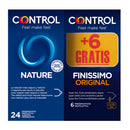 Control Preservativos Natural 24U + Regalo 6 Preservativos Finissimo Original