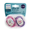Philips Avent Chupetes Decorados Animales 6-18M