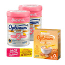 Blemil Plus 2 Optimum 800 Gr Duplo + Blevit Plus Optimum 5 Cereales