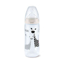 Nuk Biberón Silicona First Choice Safari Control Temperatura 6-18 Meses Tetina Xl 360 ml