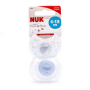 Nuk Chupete Látex Blue 6-18M 2 U