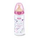 Nuk Biberón Látex Fc Rosa 0-6M 300 ml