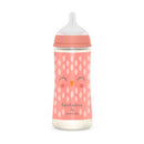 Suavinex Biberón Silicona Premium Rosa Búho Papilla  360 ml  173346