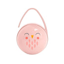 Suavinex Porta Chupetes Dúo Rosa Búho 154684