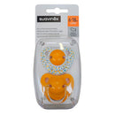 Suavinex Chupete Latex Anat. 6-18M Mostaza 2 Unidades 212046