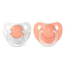 Suavinex Chupete Látex Anat. 6-18M Coral 2 Unidades 212046