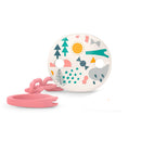 Suavinex Broche Con Cadena Decorado Pinza Rosa Sx 199253