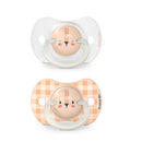 Suavinex Chupete Silicona Fisiol Fusión Vichy Marron 6-18 Meses  188622