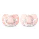Suavinex Chupete Silicona Fisiológico Sx Rosa Nube 0-6M 2 Unidades 199248