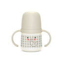 Suavinex Biberón Silicona Entrena Asas +4M Vichy Beige 150 ml 157989