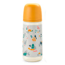 Suavinex  Biberón Tetina Silicona Fisiológica Flujo L Mostaza Decorado 360 ml 199256