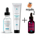 Rutina Skinceuticals Hydrating B5 Sérum Gel 30 ml + Skinceuticals Glycolic Renewal Cleanser 150 ml + Regalo  Skinceuticals H.A Intensifier Pack
