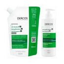Vichy Dercos Champú Anticaspa Grasa 400 ml + Recarga 500 ml Pack