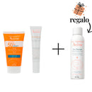 Avene Solar Spf50+ Fluido 50 ml + Dermabsolu Ojos 15 ml + Regalo Avene Agua Termal 50 ml Pack