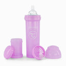 Twistshake Biberon Anticolico Morado Talla M +2M 260 ml