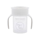 Twistshake Taza 360 Asas Blanco +6M 230 ml