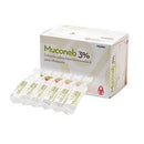 Muconeb 3% Solución Salina Hiperton Inhalación