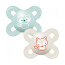 Mam Start Chupete Silicona Azul 2U 0-2M