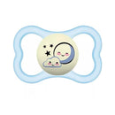 Mam Supreme Night Chupete Silicona Azul 1U 6M+