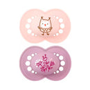 Mam Original Chupete Silicona Rosa 2U 6M+