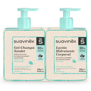 Suavinex Loción Hidratante + Gel Champú Syndet 500 ml