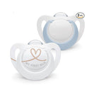Nuk Chupete Látex Classic Happy Kids T.1 2 Unidades