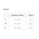 Farmalastic Faja Lumbo Abdominal Abierta Velcro Blanca Talla Grande